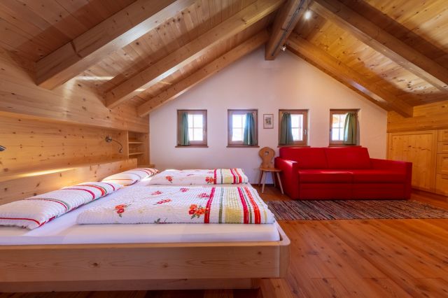 Camere nel maso, tradizione e modernità, Longiarù Immagine: Bed and Breakfast Val Badia